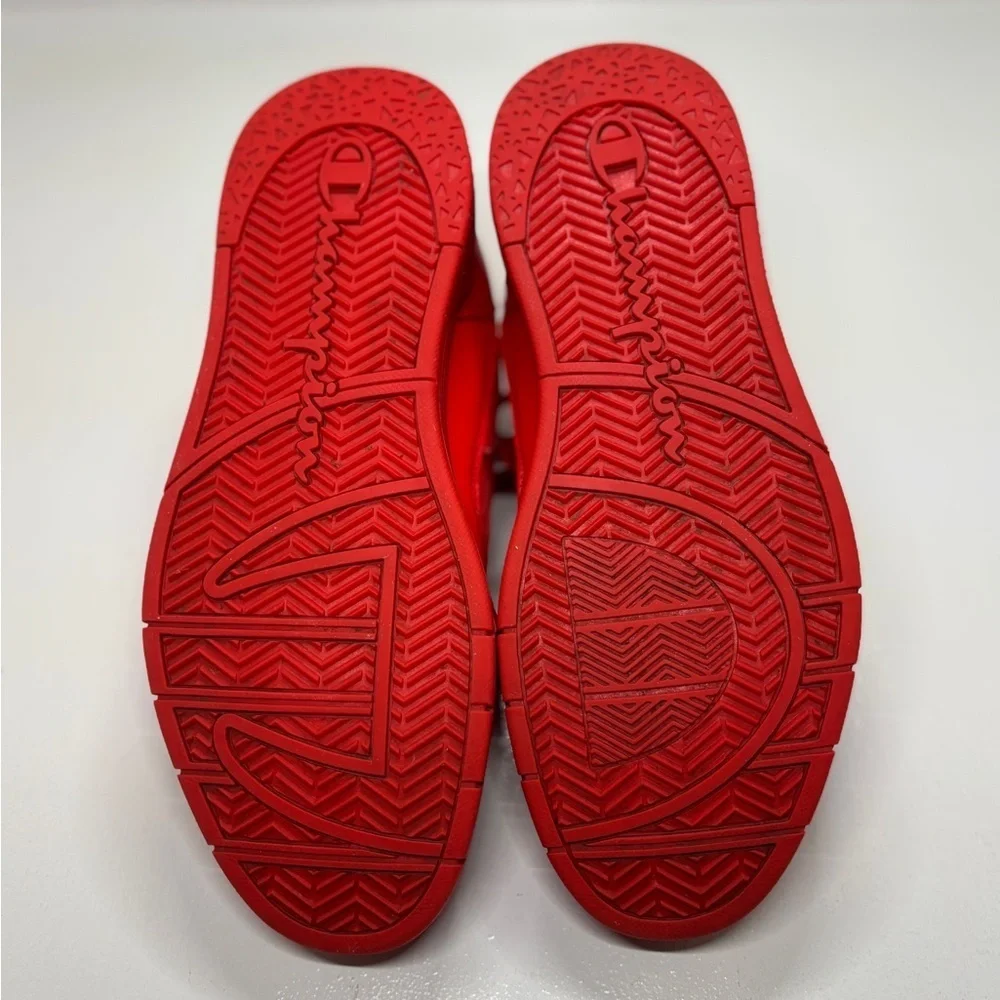 Champion 3 On 3 Low Sneakers Red | Boys Youth 9 (Fits Men’s 9)